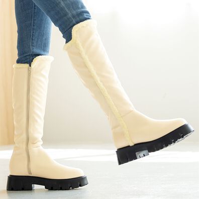 RANAN（ラナン）の「ボアデザインロングブーツ（ブーツ）」