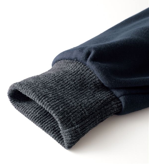 BELLUNA（ベルーナ）の「オフタートルネック配色リブ切替チュニック（チュニック）」｜詳細画像