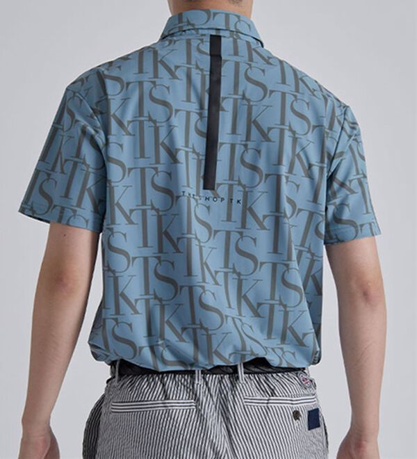 「＜ザ　ショップ　ティーケー＞接触冷感デザインポロシャツ（メンズポロシャツ）」｜詳細画像