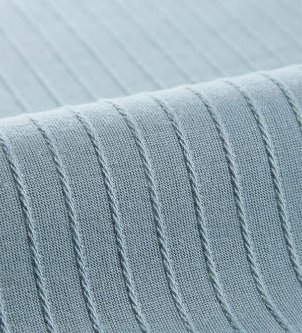 ひんやり冷感！タックジャカード素材重ね着風プルオーバー - ベルーナ