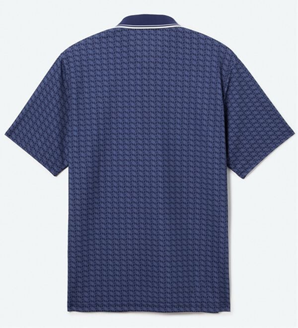 「＜マンシングウェア＞ＳＵＮＳＣＲＥＥＮモノグラムグラフィックプリント半袖ポロ（メンズポロシャツ）」｜詳細画像