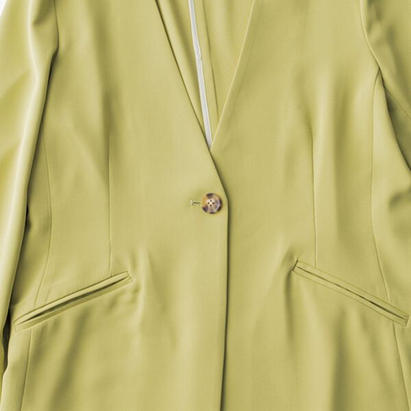 RANAN（ラナン）の「ノーカラーデザインジャケット（ノーカラージャケット）」｜詳細画像