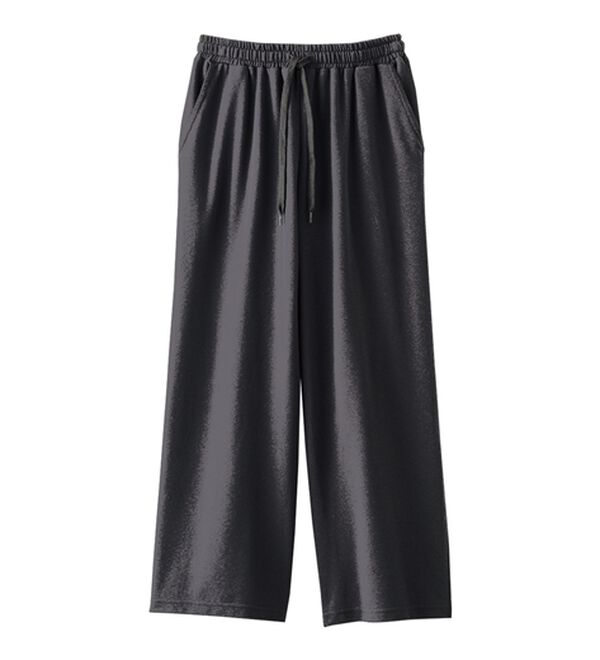 BELLUNA（ベルーナ）の「ゆったり快適！麻入りワイドパンツ（ワイドパンツ・ガウチョ）」｜詳細画像