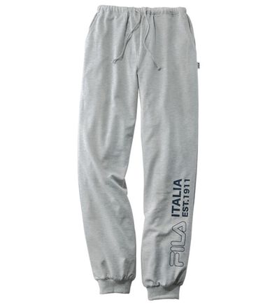 「フィラ　ロゴデザイン裏毛スウェットパンツ（メンズルームウェア）」