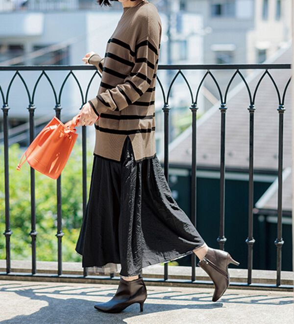 BELLUNA（ベルーナ）の「もちもち素材ハイネックニットプルオーバー（ニット・セーター）」｜詳細画像