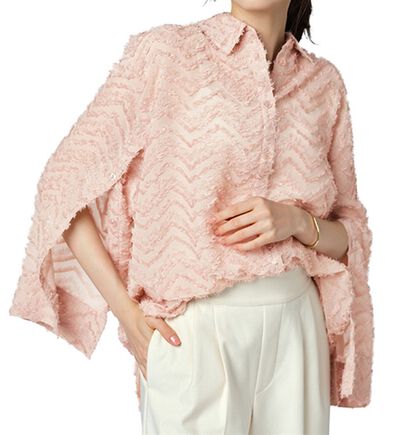 RANAN（ラナン）の「２ＷＡＹジャカード素材ブラウス（ブラウス）」