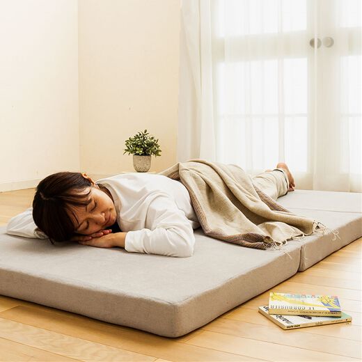 FibreLuxのパームマットレス、シングル