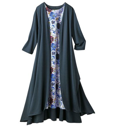 ルフラン（ルフラン）の「＜ｐｌａｎｔｉｃａ＞華やぐワンピアンサンブル（フォーマルワンピース）」