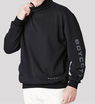 「【２枚組】＜ボイコット＞ボリュームネックトレーナー（メンズトレーナー）」