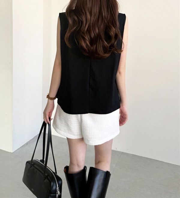 GeeRA（ジーラ）の「ドレープデザイントップス（カットソー）」｜詳細画像