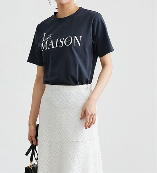 Pierrot（ピエロ）の「【イージーケア】選べるロゴＴシャツ（Tシャツ）」｜詳細画像