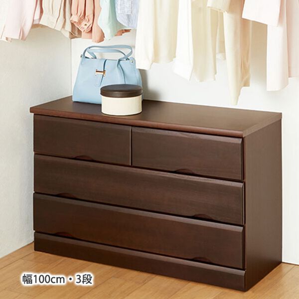 「日本製サイズが選べる天然木多サイズチェスト（チェスト・タンス）」｜詳細画像