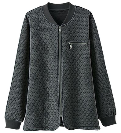 BELLUNA（ベルーナ）の「やわらかキルトショートブルゾン（ブルゾン）」