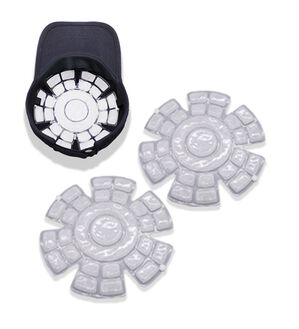 「帽子に付けて繰り返し使える、冷却素材PCMヘッドクーラー（その他ファッション小物）」｜詳細画像