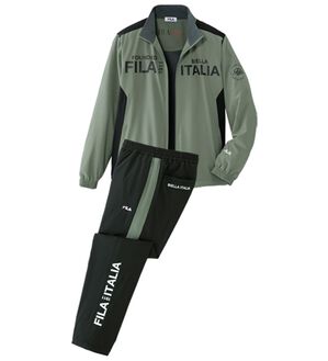 「＜フィラ＞アクティブストレッチウィンドスーツ（メンズスポーツウェア（アウター））」｜カーキ