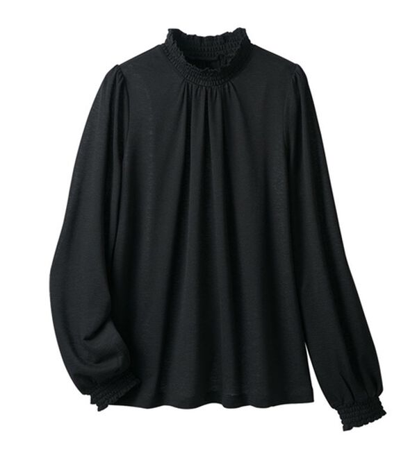 ルフラン（ルフラン）の「【３色組】シャーリング使い楊柳プルオーバー（カットソー）」｜詳細画像