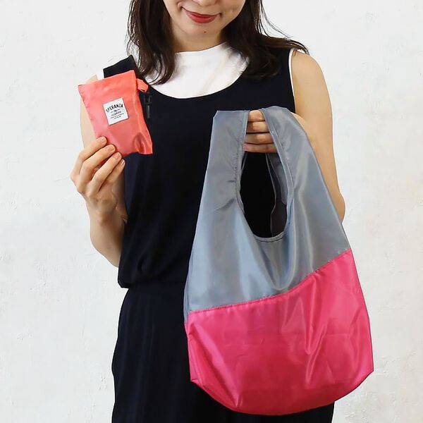 「はっ水マチ広コンパクトエコバッグ（エコバッグ）」｜詳細画像