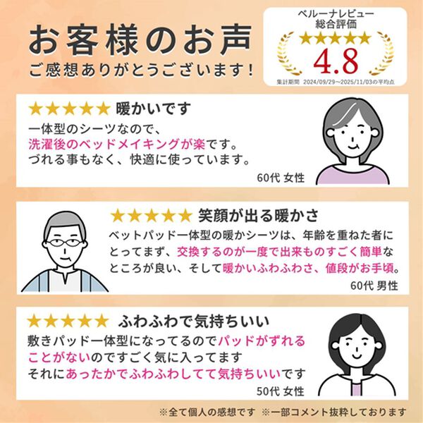 iellio（イエリオ）の「ふわふわフランネル素材の敷きパッド一体型ボックスシーツ＜あったか＞（ボックスシーツ・ベッドシーツ）」｜詳細画像