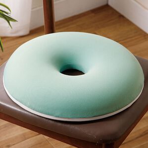 「もちっと円座クッション（クッション・クッションカバー）」｜ミントグリーン