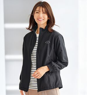 BELLUNA（ベルーナ）の「＜ＥＬＬＥ　Ａｃｔｉｖｅ＞防風&times;はっ水裏フリースブルゾン（ブルゾン）」｜黒