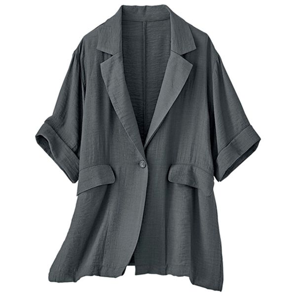 BELLUNA（ベルーナ）の「【小柄さん用】夏のきれいめコーデテーラードジャケット（テーラードジャケット）」｜詳細画像