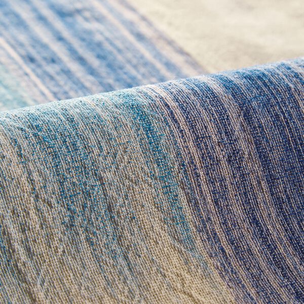 BELLUNA（ベルーナ）の「さわやかブルー手描きプリントチュニックワンピース（チュニックワンピース）」｜詳細画像