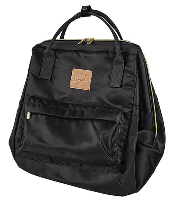 「レジでも楽なお買物リュック（リュック）」｜ブラック