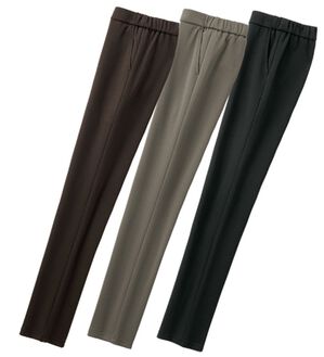 ルフラン（ルフラン）の「【３本組】「自信がもてる！」すっきりシルエットパンツ（フルレングスパンツ）」｜3本組