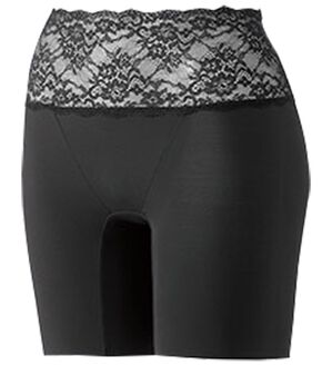 LAVIENNE（ラヴィエンヌ）の「＜ウイング＞ナチュラルアップＰパンツ（ショーツ）」｜ブラック