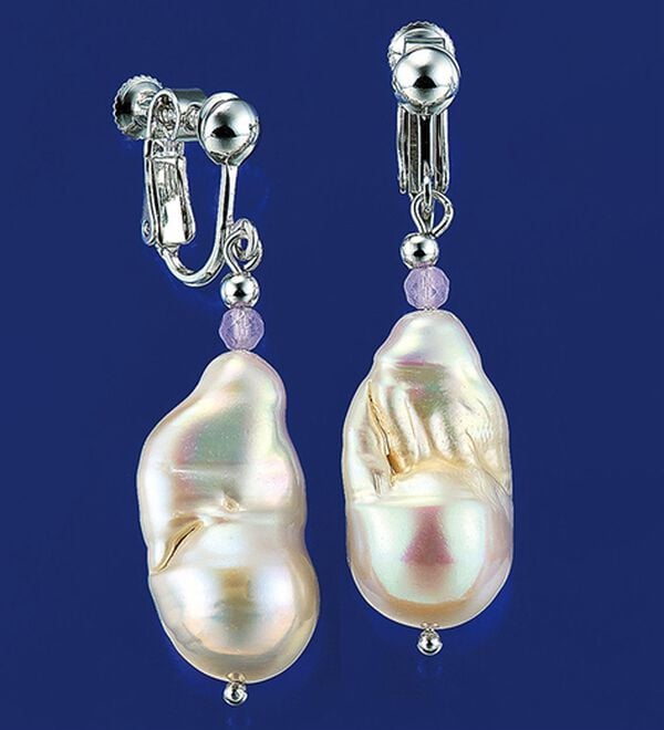 BELLUNA（ベルーナ）の「バロックパール　イヤリング・ピアス（イヤリング・ピアス）」｜イヤリング