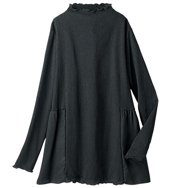 ルフラン（ルフラン）の「【２色組】楊柳切替チュニック（チュニック）」｜詳細画像