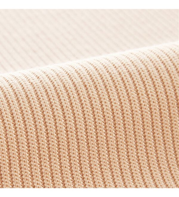 BELLUNA（ベルーナ）の「花柄刺しゅうスエード調チュニック（チュニック）」｜詳細画像