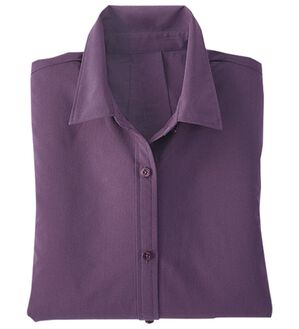 BELLUNA（ベルーナ）の「＜ＳＯＬＯＴＥＸ（Ｒ）＞ストレッチビッグシャツ（シャツ）」｜ディープパープル