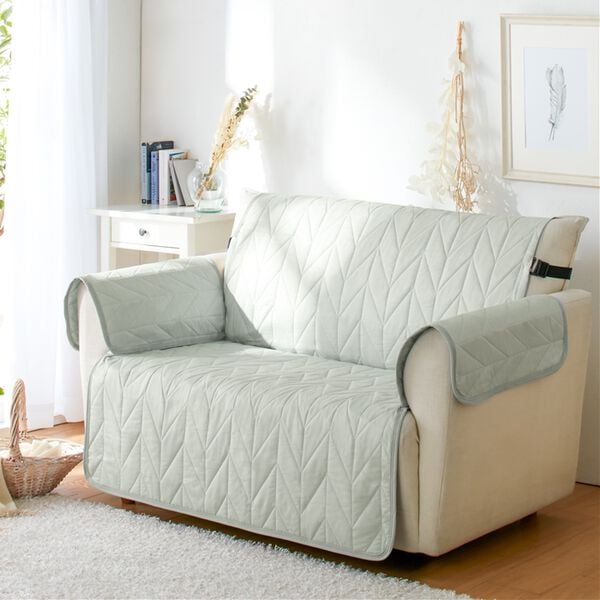 iellio（イエリオ）の「１年中使える！はっ水引っ掛かりにくい抗菌防臭ソファカバー＜２人掛・３人掛・ひっかかりにくい・ずれにくい・洗濯可能＞（ソファーカバー）」｜詳細画像