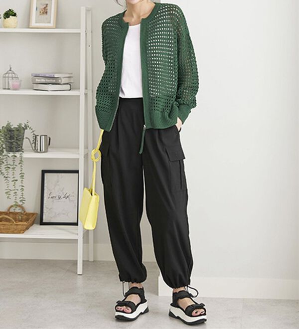 BELLUNA（ベルーナ）の「ヒンヤリ綿１００％大人顔タンクトップ（タンクトップ・キャミソール）」｜詳細画像