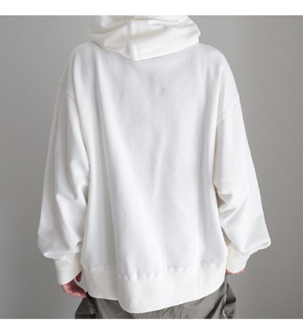 GeeRA（ジーラ）の「裏毛ロゴプリントパーカー（パーカー）」｜詳細画像