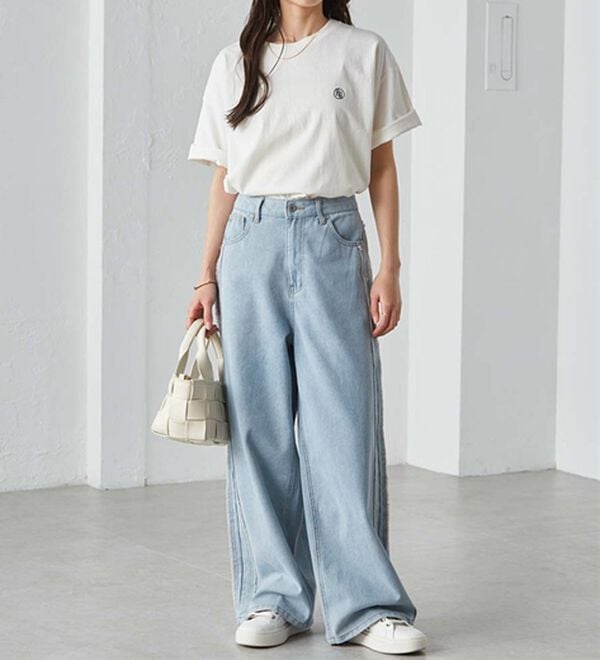 RANAN（ラナン）の「ヴィンテージライクロゴTシャツ（カットソー）」｜詳細画像