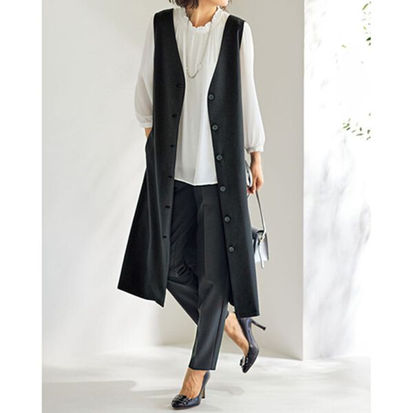 BELLUNA（ベルーナ）の「【４点セット】洗えるストレッチ！着回し自慢４点セットスーツ（その他スーツ）」｜詳細画像