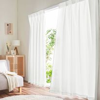 iellio（イエリオ）の「断熱保温ＵＶカット採光レースカーテン２枚組＜夜も見えにくい・透けにくい・省エネ節電＞（レースカーテン）」