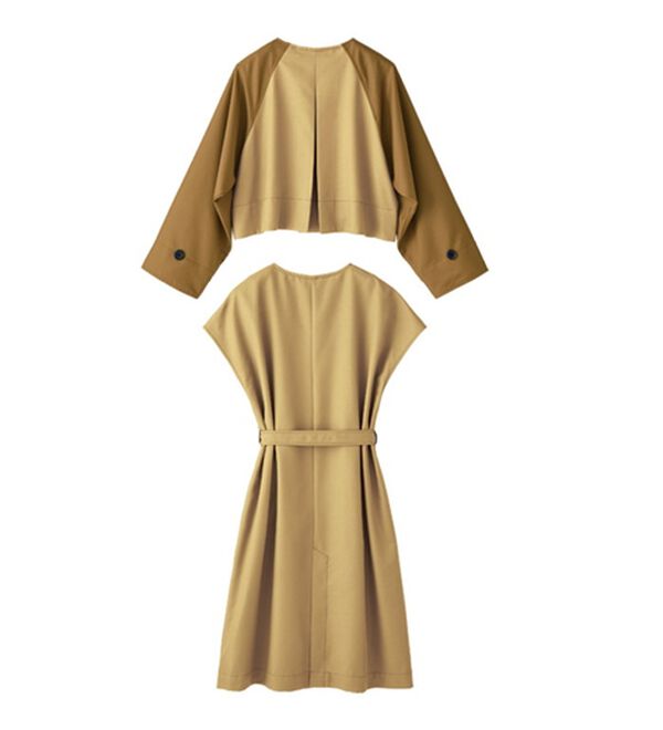 RANAN（ラナン）の「【2点セット】マルチウェイレイヤードコート（ロングコート）」｜詳細画像