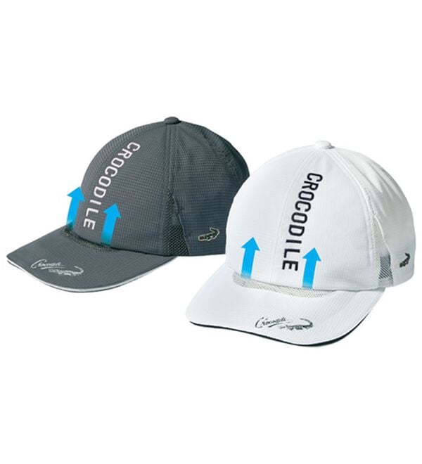 「＜クロコダイル＞クーラーテックスポーティキャップ（メンズスポーツ用品）」｜詳細画像