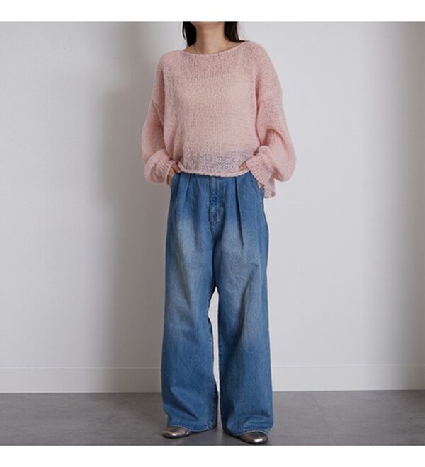 RANAN（ラナン）の「モヘアライクローゲージニット（ニット・セーター）」｜詳細画像