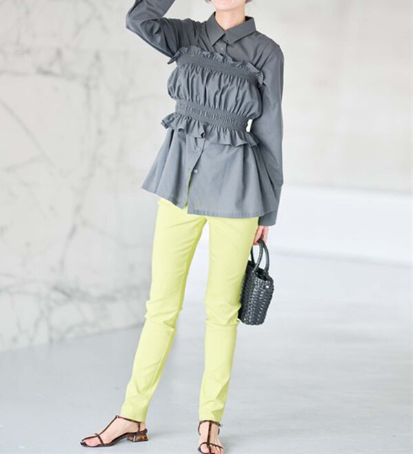 RANAN（ラナン）の「【4つの機能付】美脚フルレングスパンツ（フルレングスパンツ）」｜詳細画像