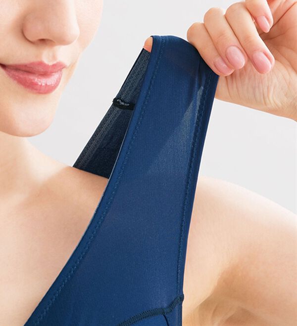 LAVIENNE（ラヴィエンヌ）の「【４色組】目指せ美姿勢！サポートブラ（ブラジャー）」｜詳細画像