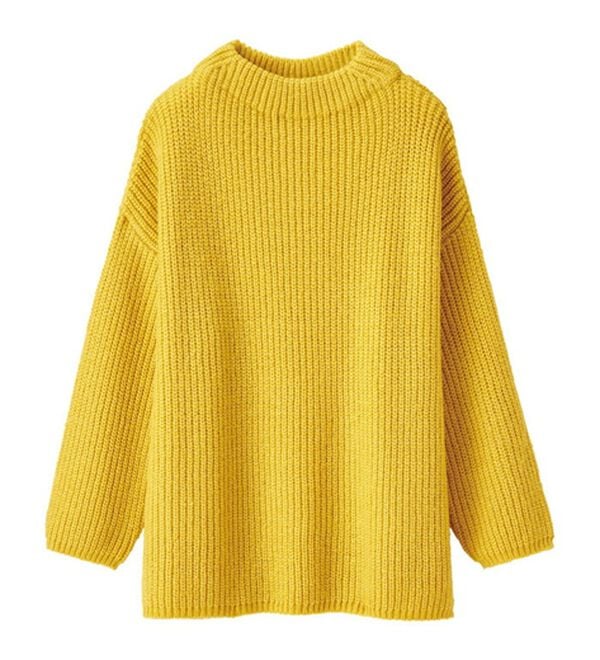 RANAN（ラナン）の「ふんわり！あぜ編ニットチュニック（チュニック）」｜詳細画像