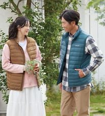 「＜アーノルド　パーマー＞ポケッタブルダウンベスト（メンズベスト）」