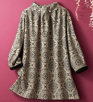 ルフラン（ルフラン）の「パールビーズ使いストレッチブラウス＜ルゼッタ＞（ブラウス）」｜詳細画像