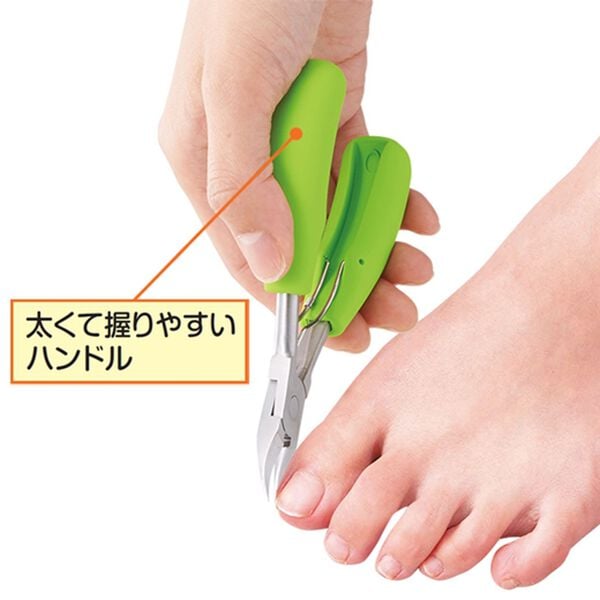 「握りやすいニッパー爪切り（その他美容・健康機器）」｜詳細画像