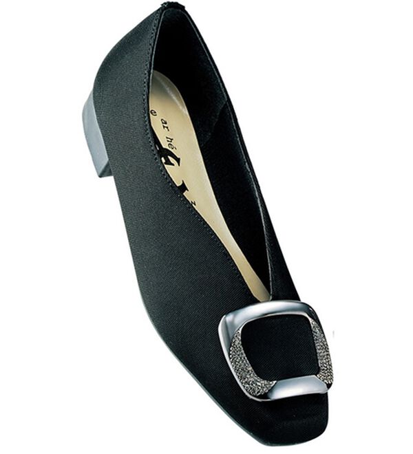 BELLUNA（ベルーナ）の「＜日本製＞美ラインエレガントパンプス（パンプス）」｜ブラック