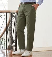 「＜アーノルド　パーマー＞進化系！すっきりハイブリッドダウンパンツ（メンズフルレングスパンツ）」